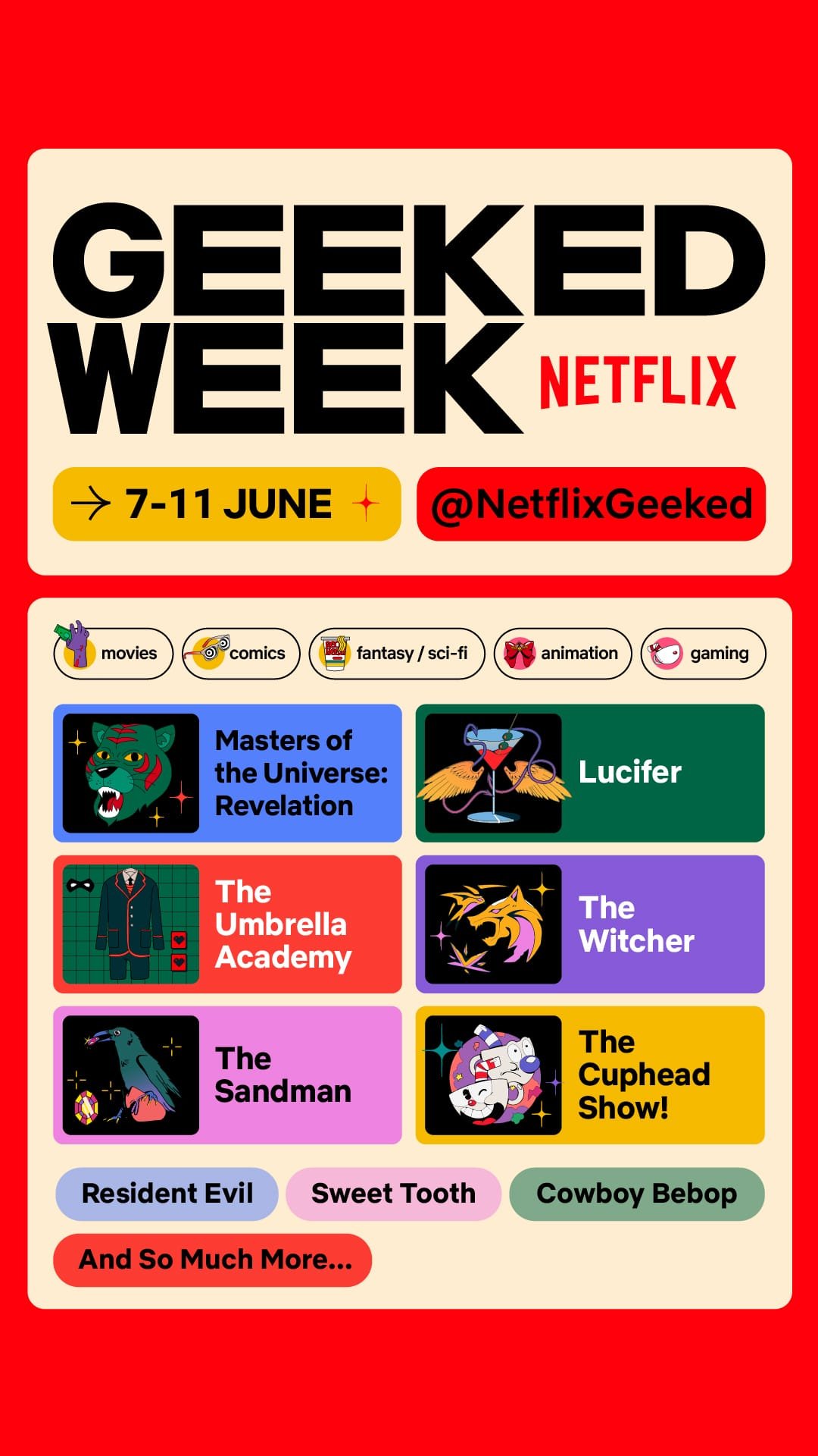 netflix geeked week