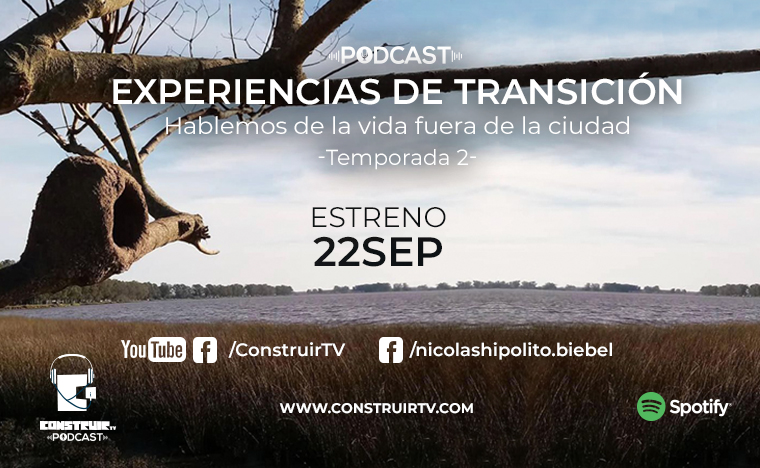 Construir TV estrena la segunda temporada de “Experiencias de transición” junto a Nico Biebel