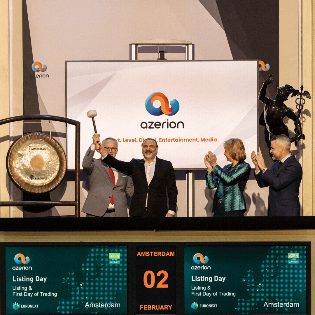 Azerion listed