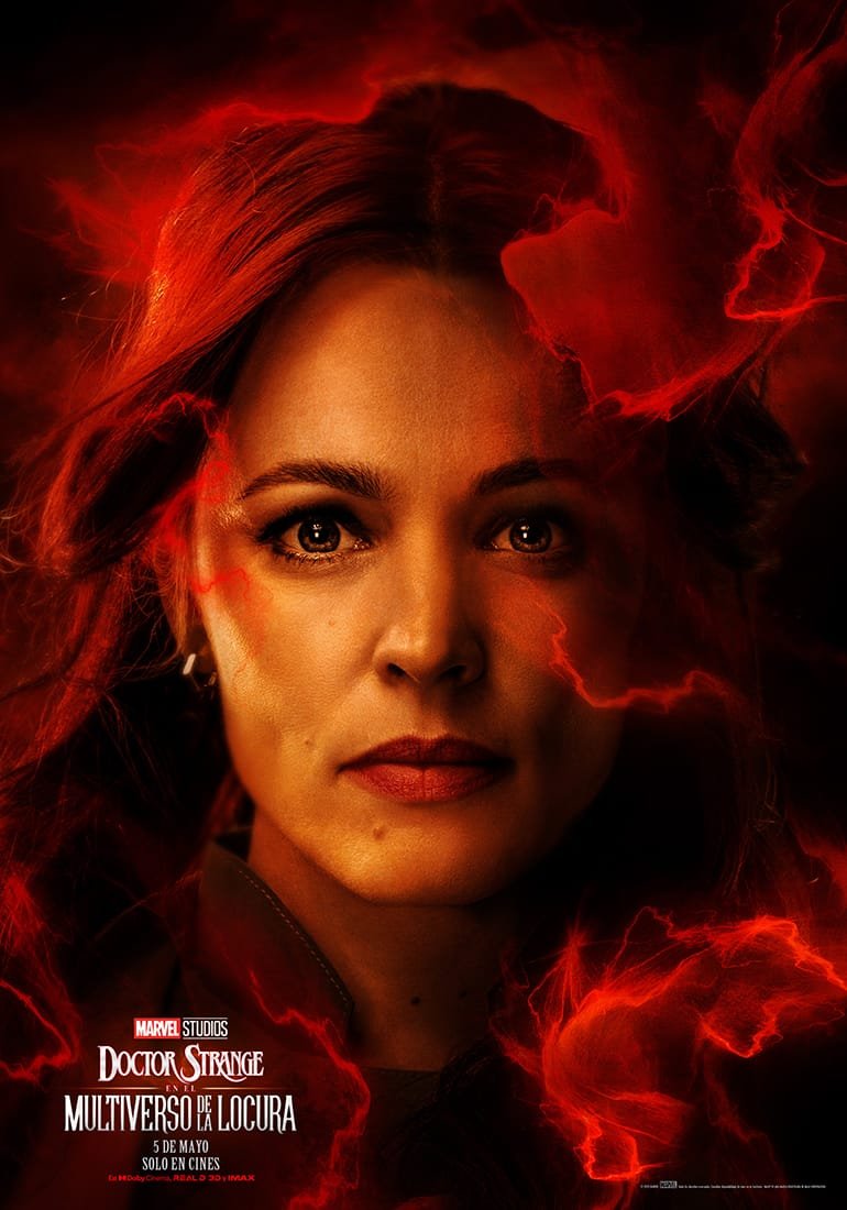 DOCTOR STRANGE EN EL MULTIVERSO DE LA LOCURA BANNER CHRISTINE