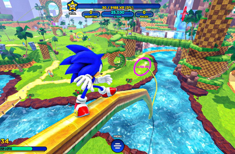 Gamefam se une a SEGA para llevar Sonic the Hedgehog a Roblox