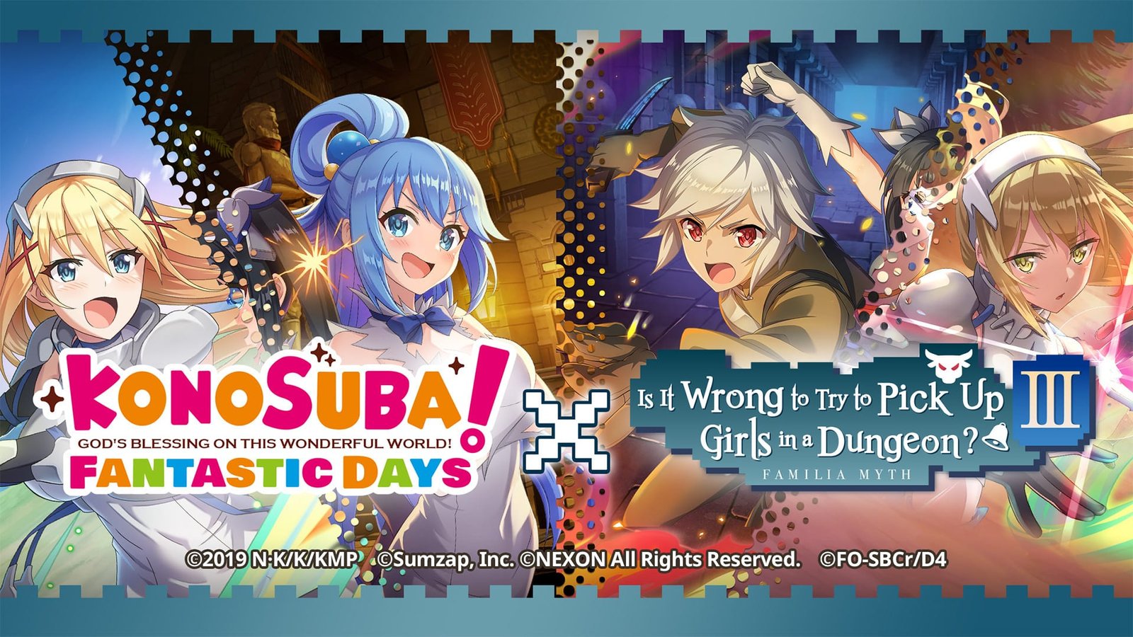 Nexon KonoSuba DanMachi 1920x1080 EN 1