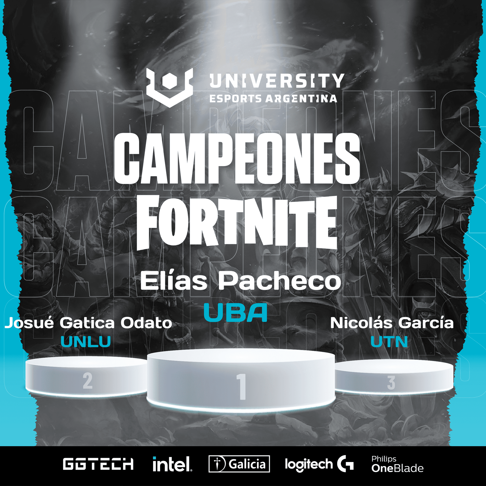 Campeones Fortnite