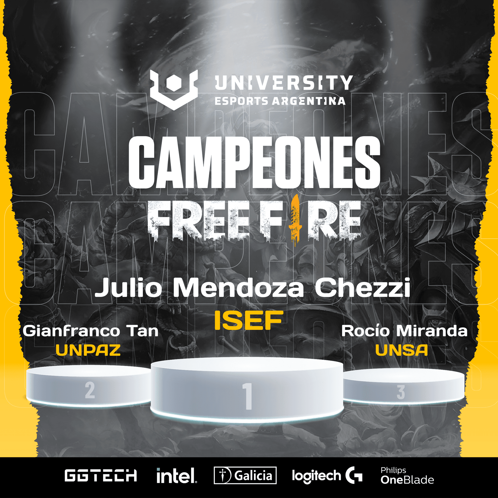 Campeones Free Fire