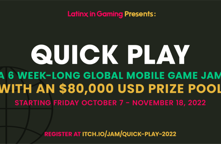 Latinx in Gaming otorga USD 80k en el primer Mobile Game Jam