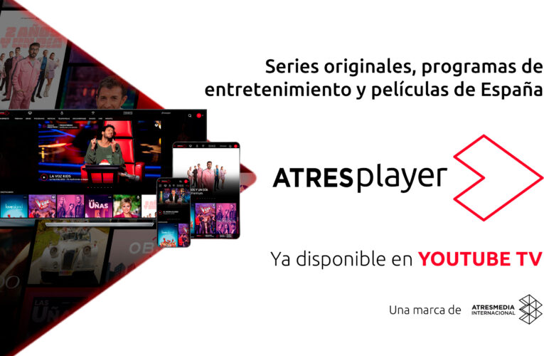 ATRESplayer ya está disponible en YouTube TV para reforzar la apuesta por el español en EE.UU.