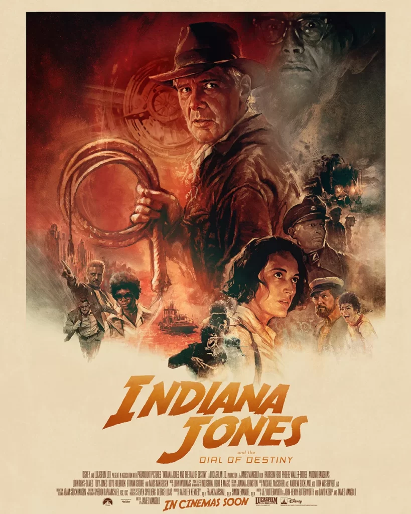 INDIANA JONES Y EL DIAL DEL DESTINO POSTER OV