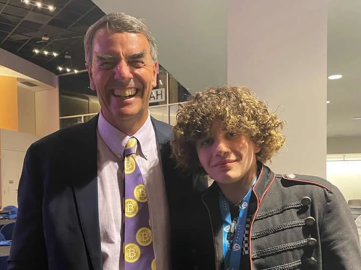 Tim Draper y Mariano Maisterrena