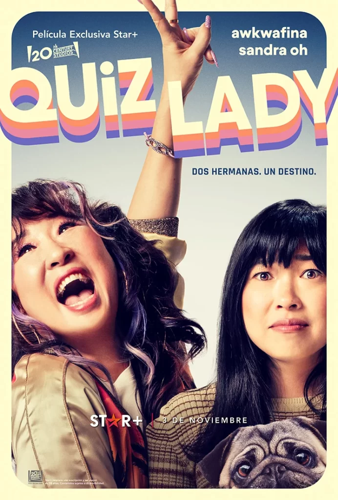 'Quiz Lady' presenta su tráiler y póster