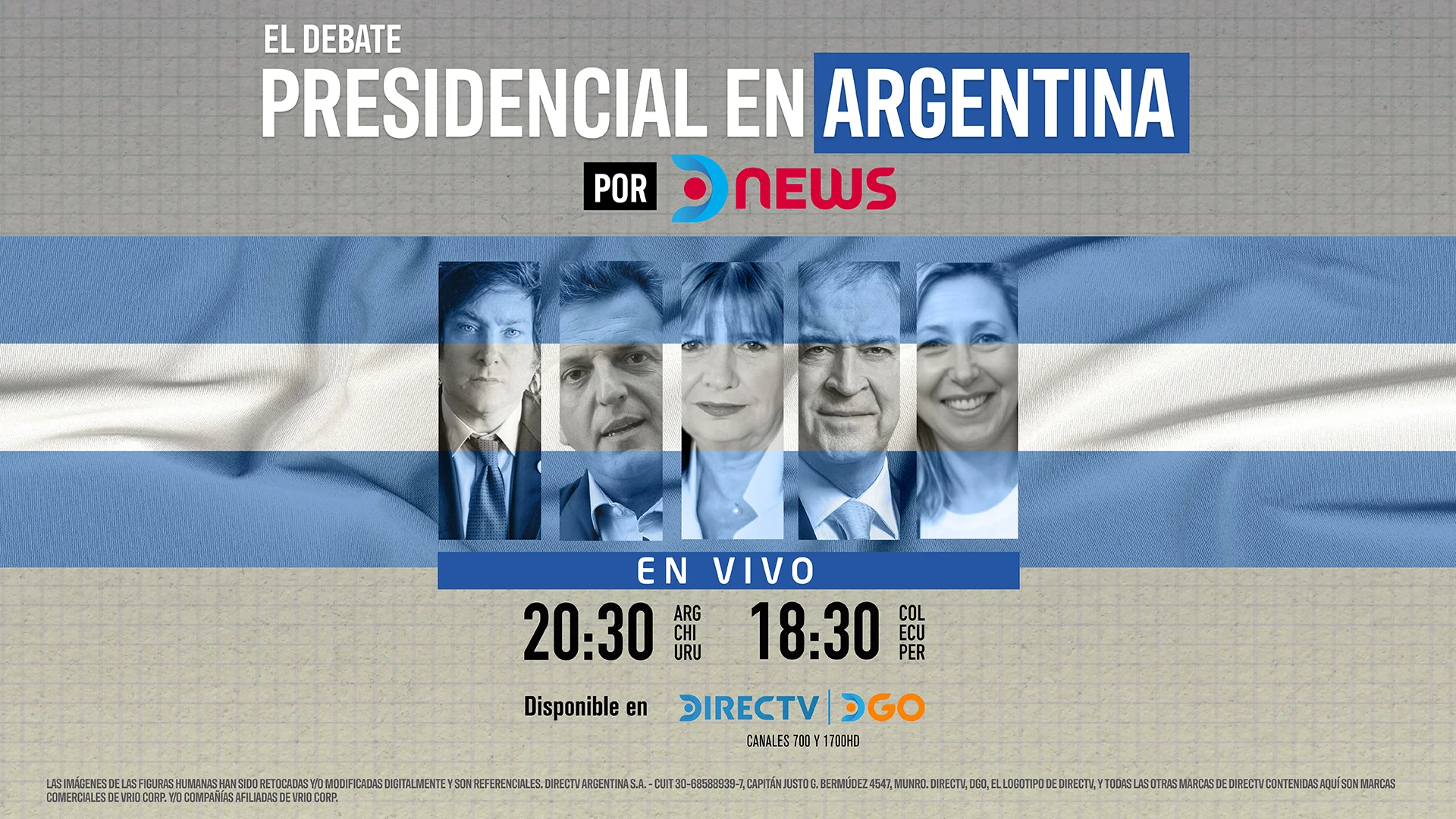 DNEWS registró récord de audiencia en el primer debate presidencial de