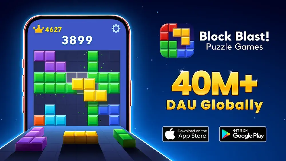 'Block Blast!' ha superado los 40 millones de usuarios promedio diarios ...